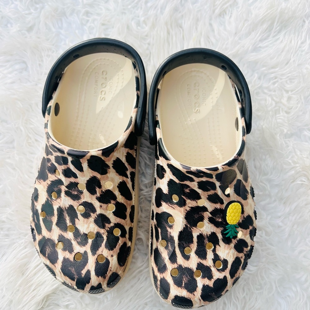 Crocs Platform Leopard Print Clogs | Animal Print… - image 15